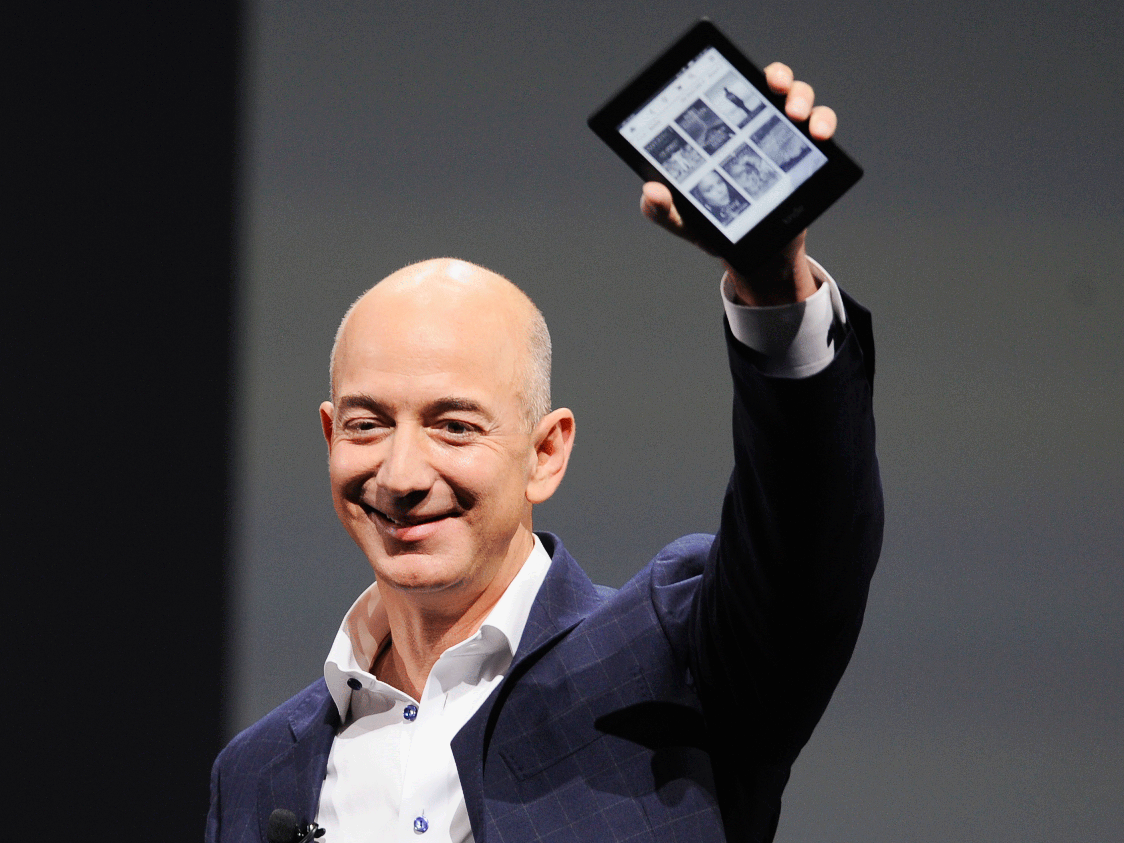 Despite the fall, Mr Bezos’ wealth has surged by $17bn already this year