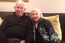 Elderly couple die holding hands after 69 years of marriage