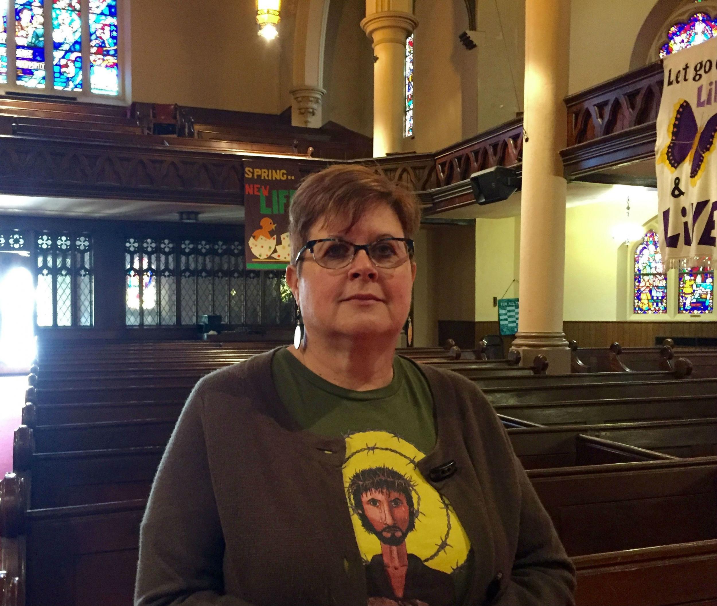 Jill Zundel says she is doing the work of Jesus by making her church a sanctuary