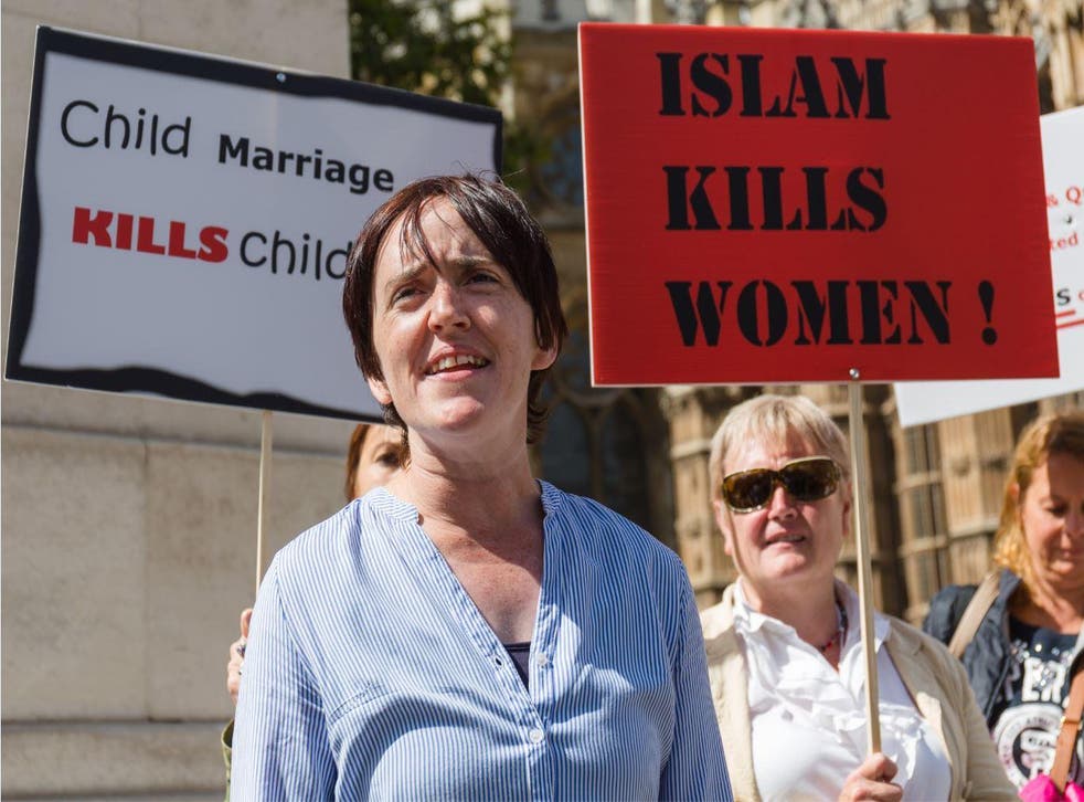 Anne Maria Waters is director of pressure group Sharia Watch UK