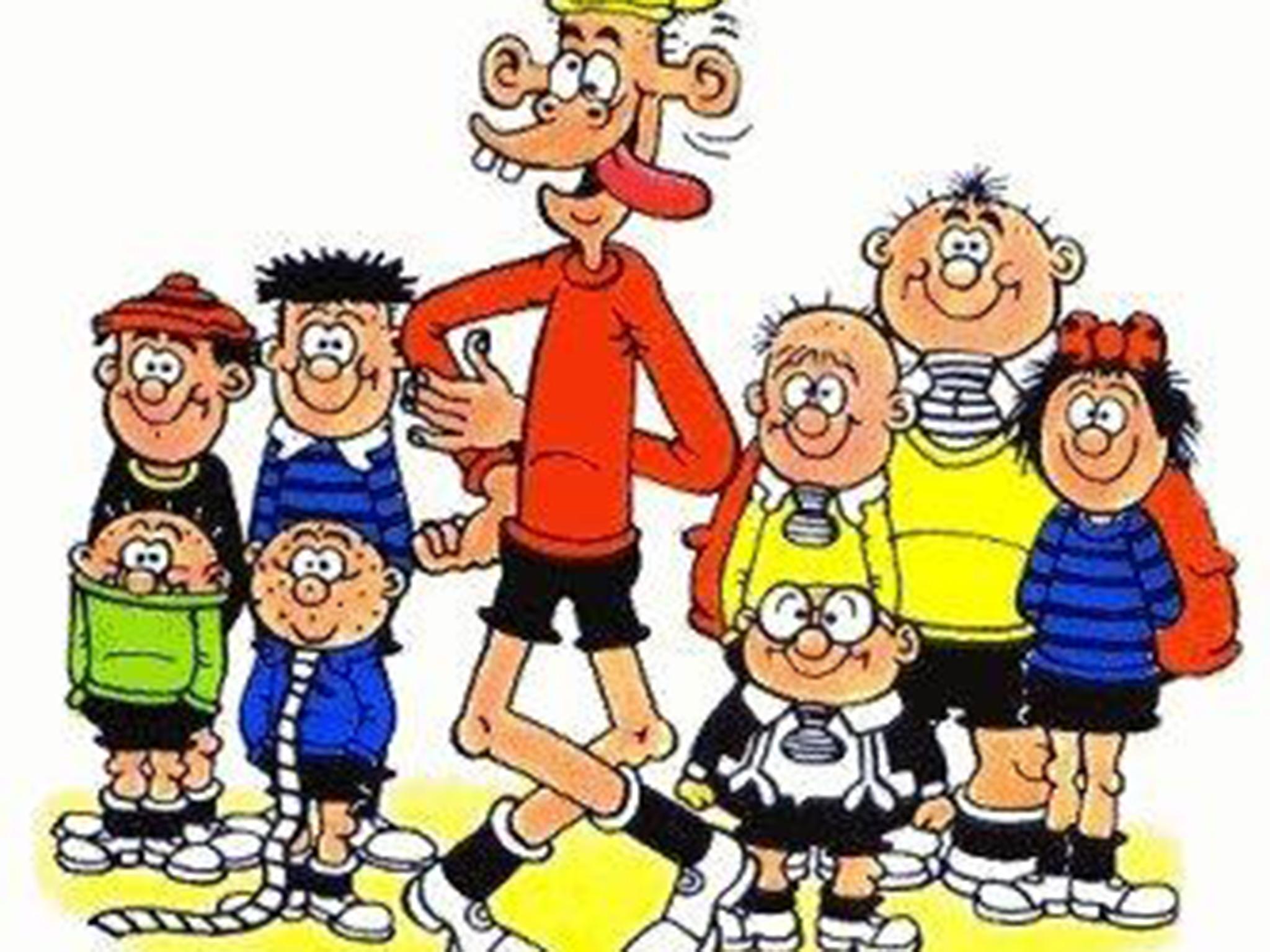 
The Bash Street Kids, created by Baxendale, has been a favourite of Beano readers for more than 60 years 