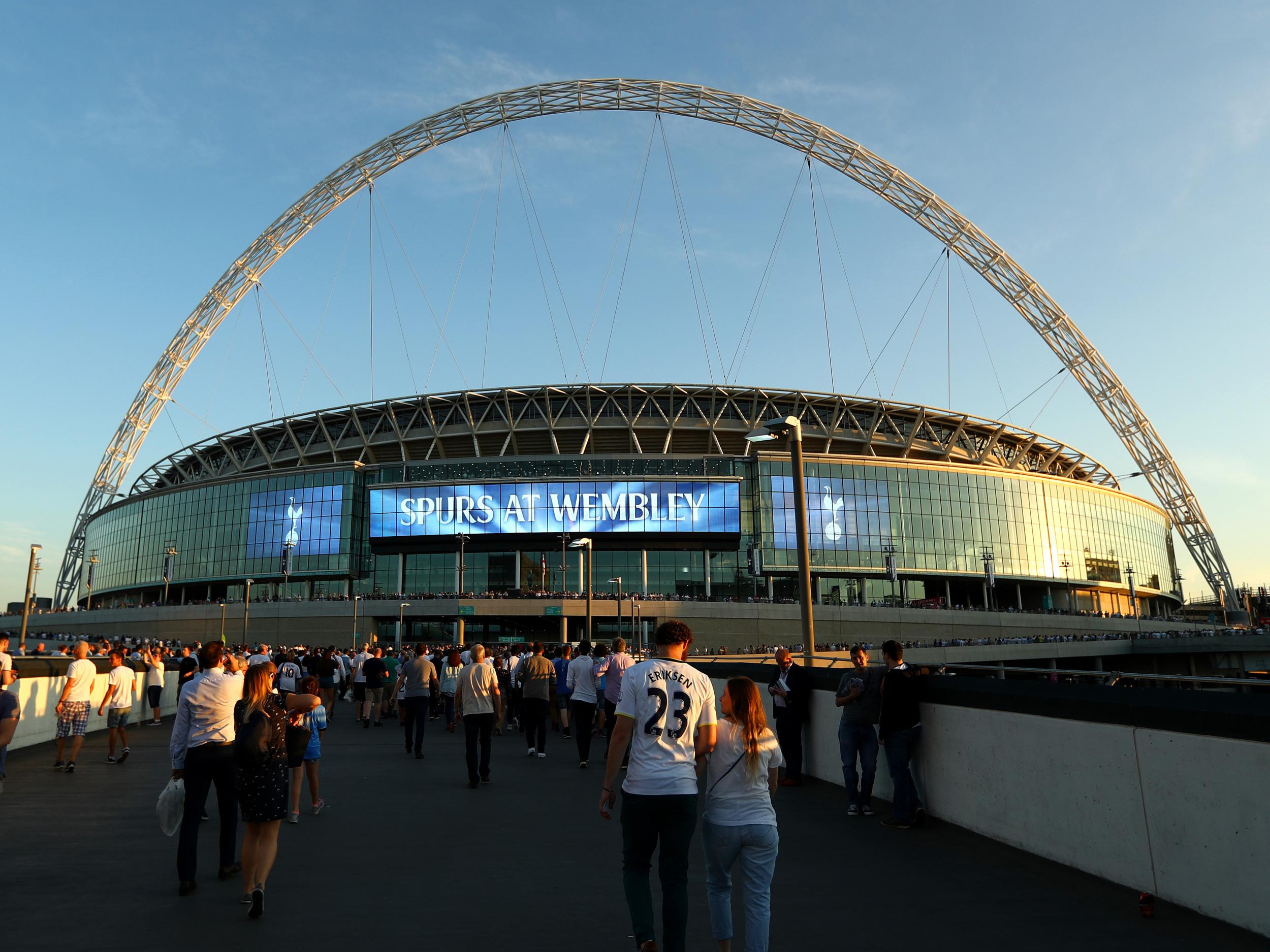 Spurs have a poor record at Wembley