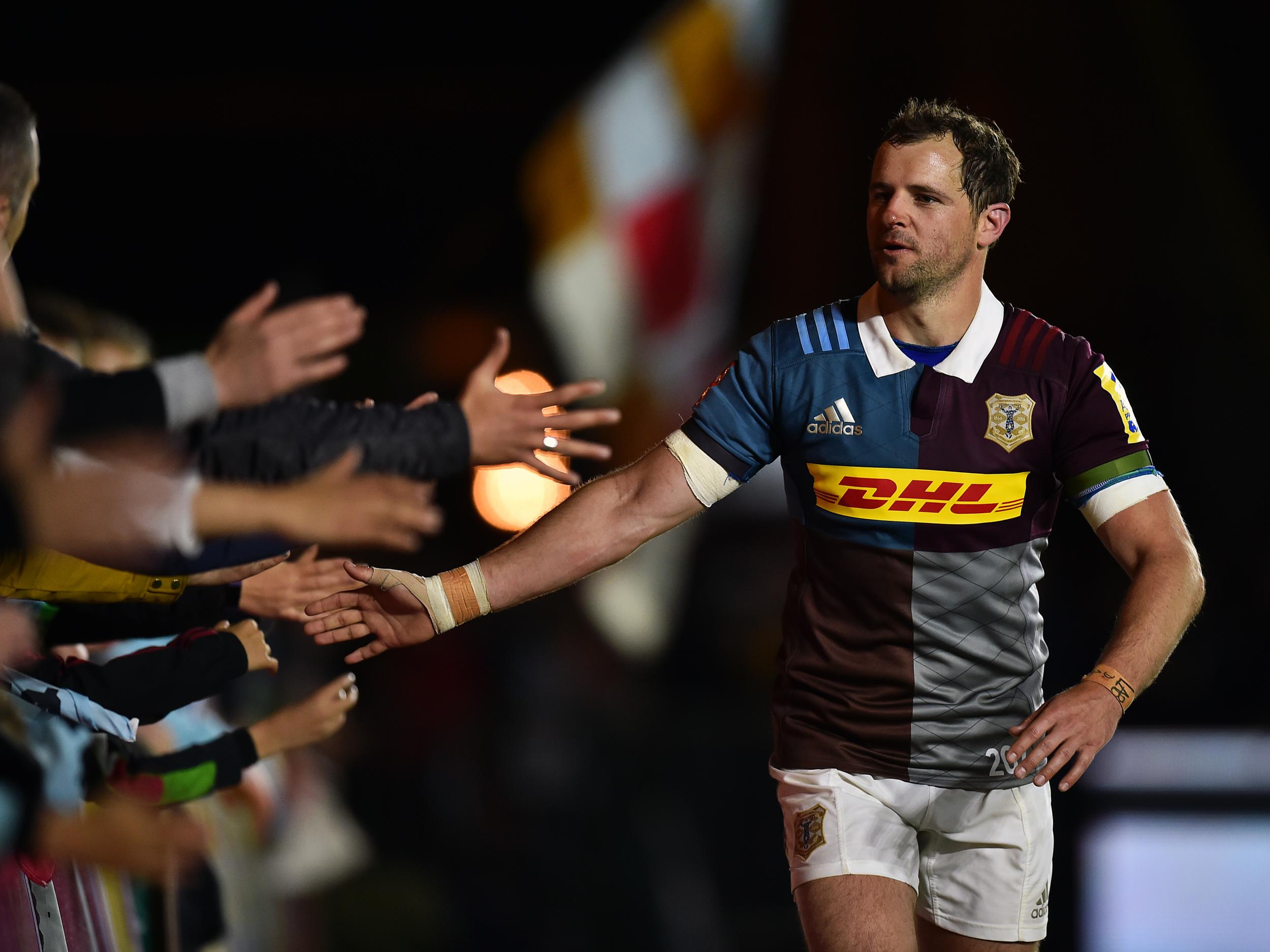 Evans says goodbye to the Stoop faithful