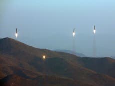 North Korea test-fires new ballistic missile