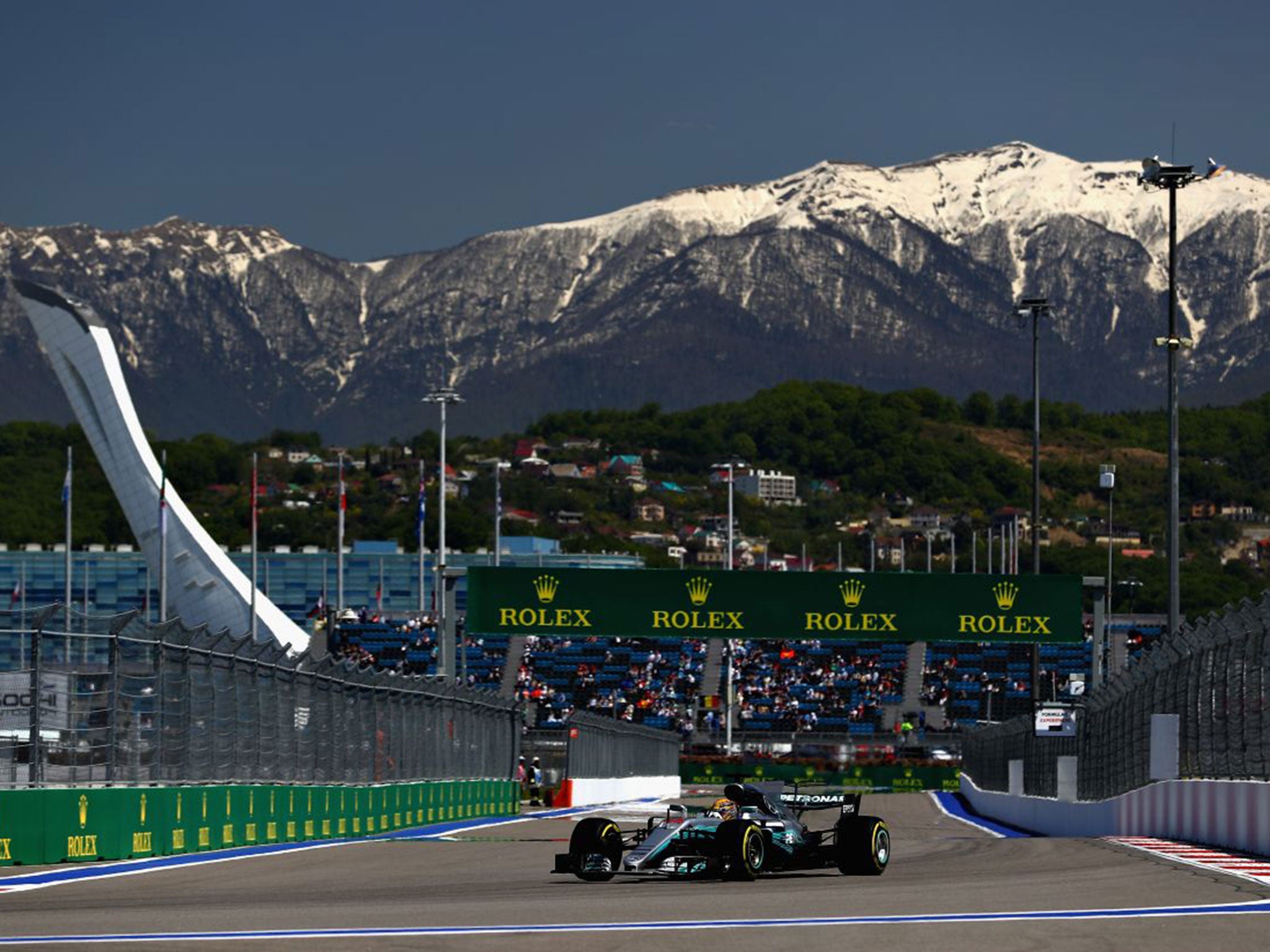 Grid girls are also expected to be reinstated in Sochi, Russia