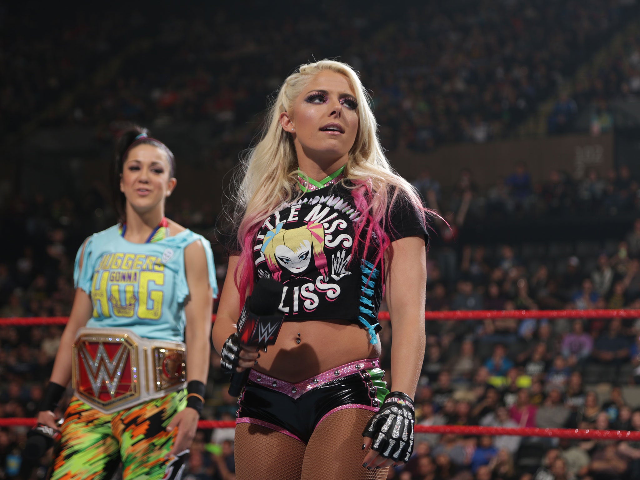 Alexa Bliss has the chance to end Bayley's title reign at Payback
