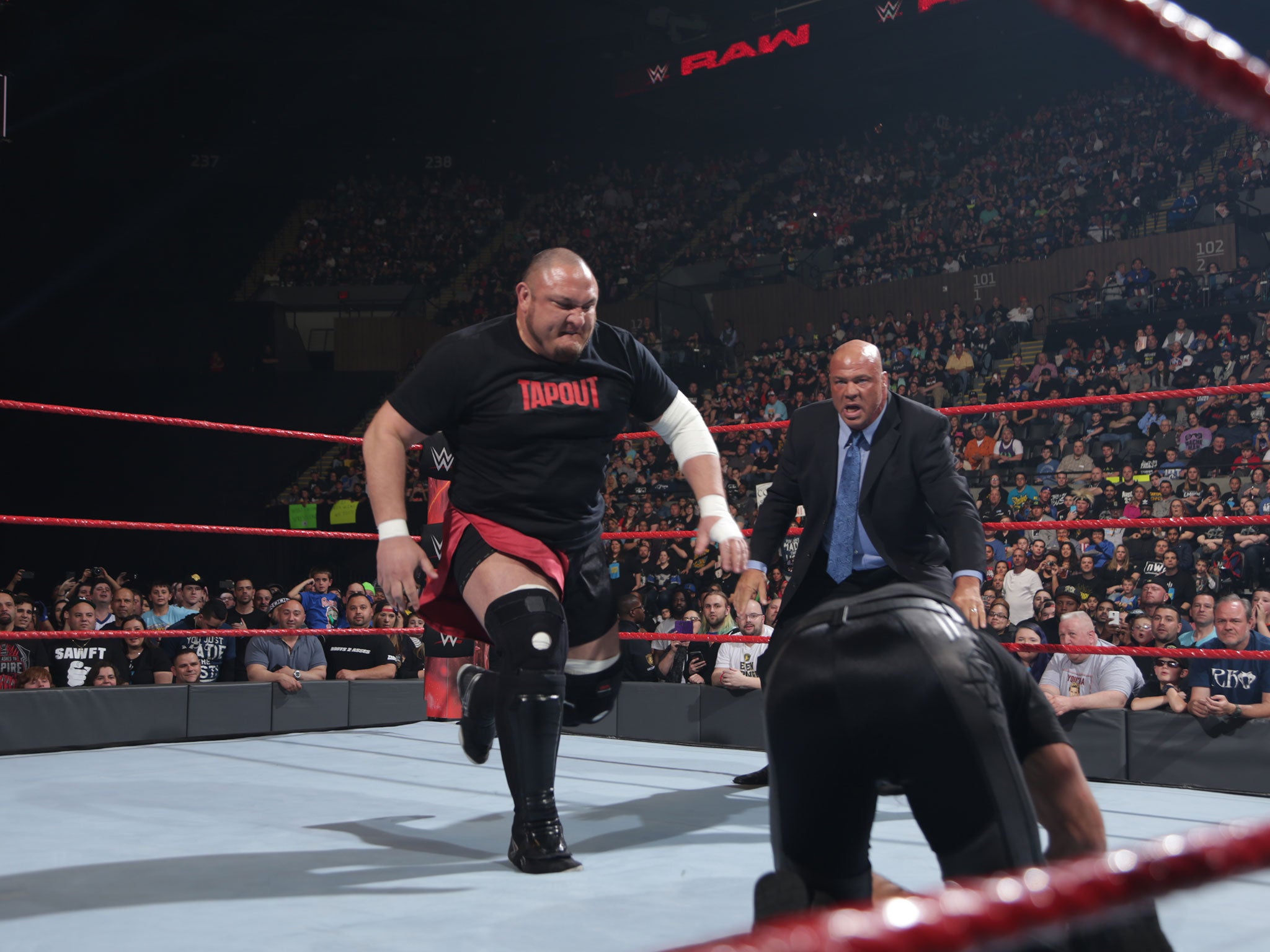 Samoa Joe is expected to dish out a punishing beating to Seth Rollins