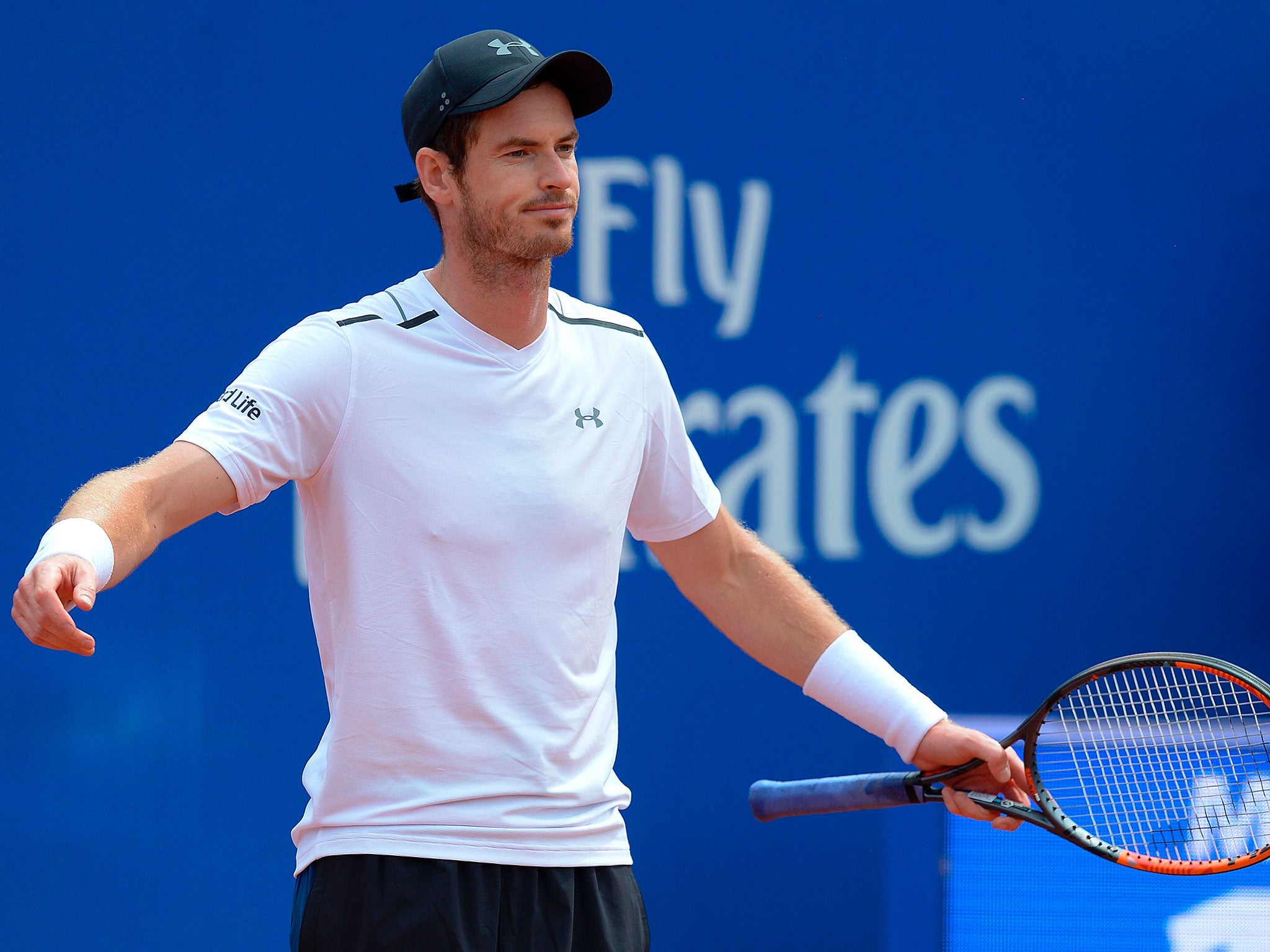 Andy Murray has been eliminated from the Barcelona Open after defeat by Dominic Thiem