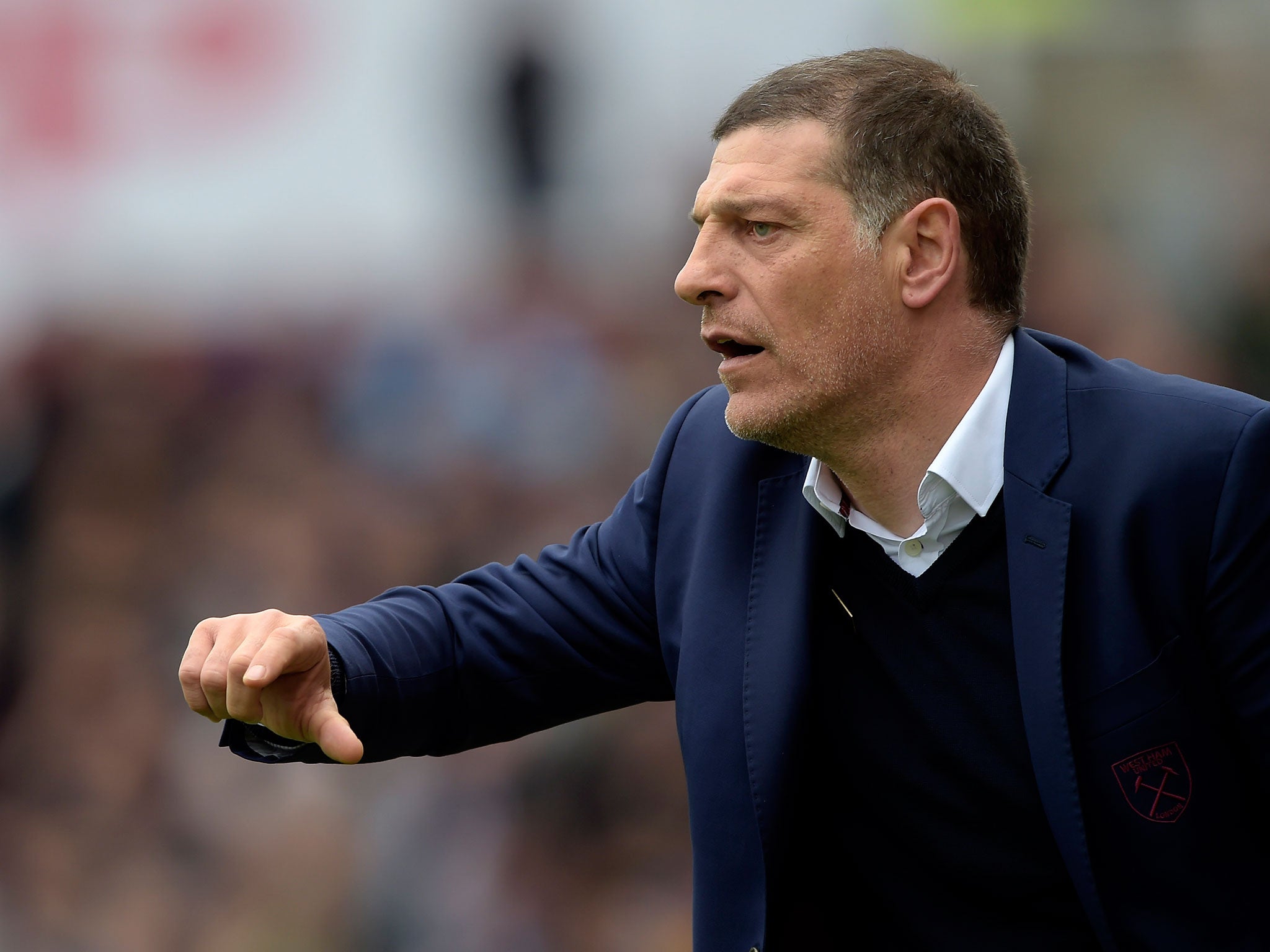 &#13;
The pressure is on for West Ham boss Slaven Bilic &#13;