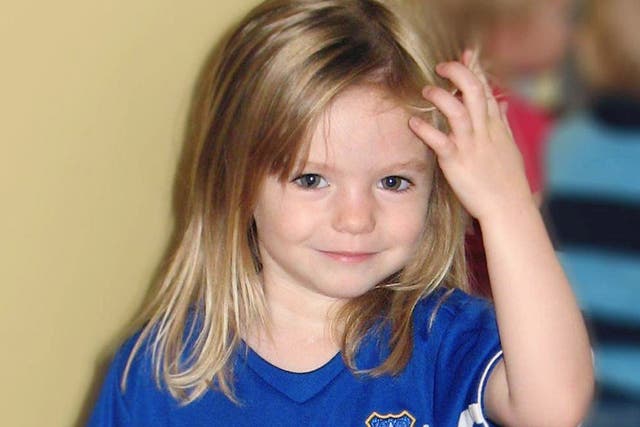 Madeleine McCann was three when she disappeared