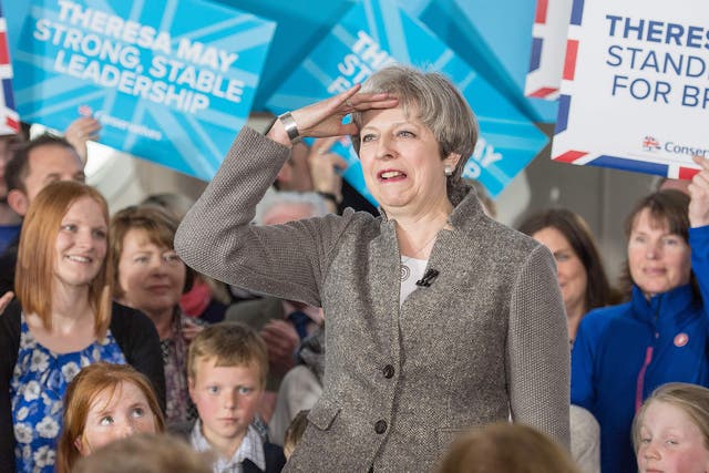What do we learn watching Theresa May reciting pre-prepared soundbites? Nothing.