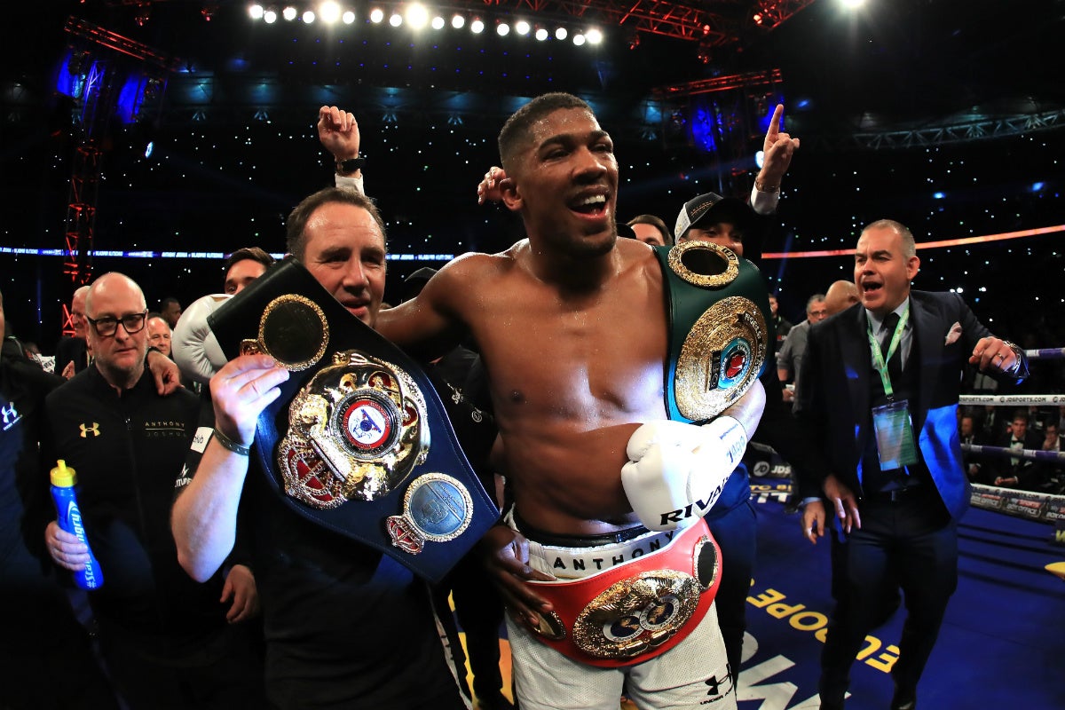 Joshua will now begin talks to fight Kubrat Pulev