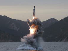 North Korea 'launches ballistic missile'