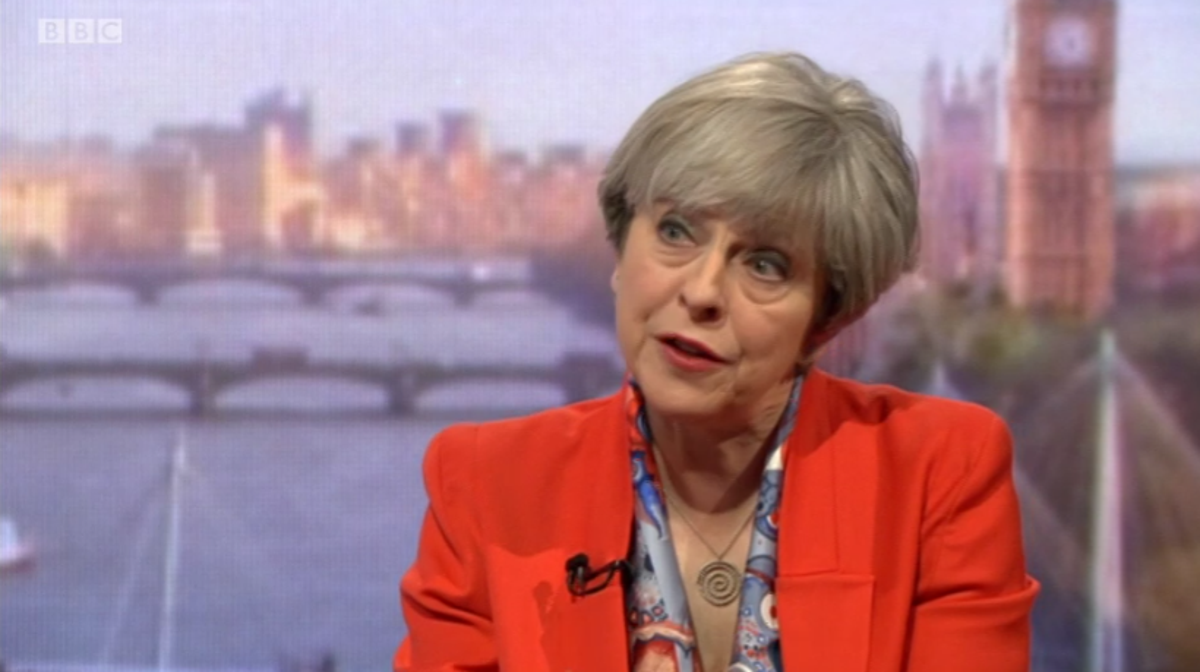 Theresa May Struggles To Answer When Confronted Live On Tv About Nurses Going To Foodbanks The 1243