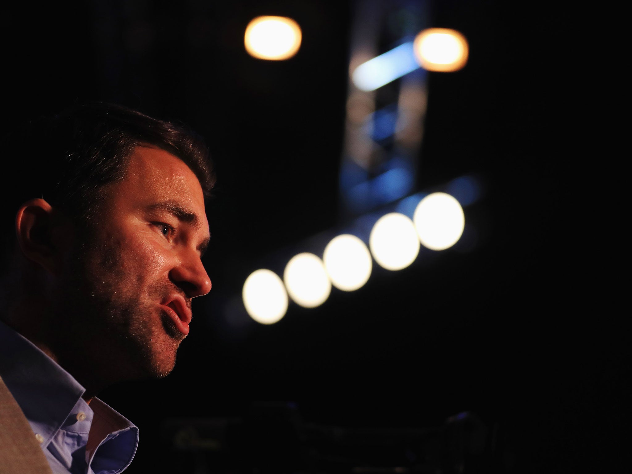 Eddie Hearn has offered to help raise the profile of rugby league