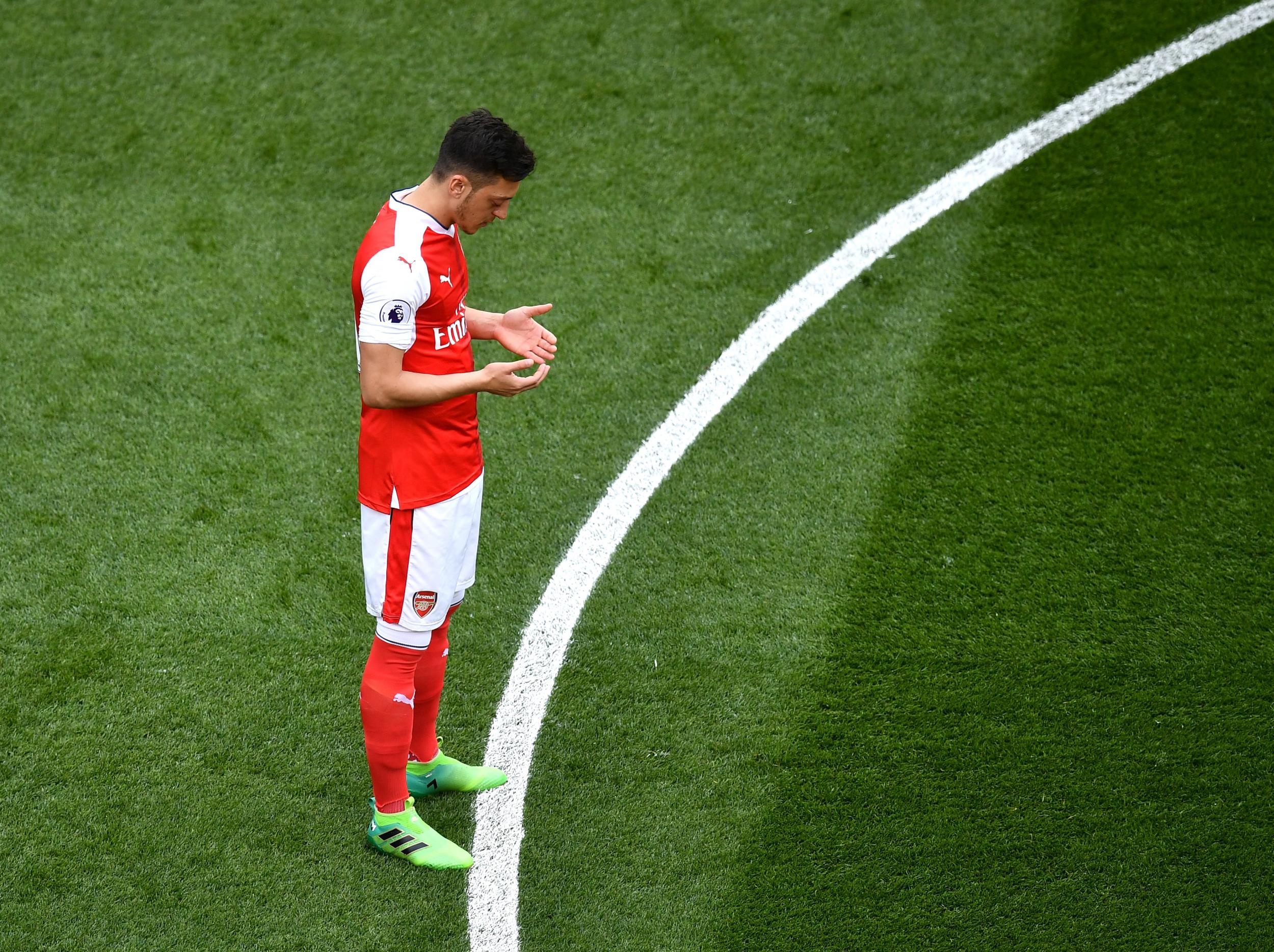 Ozil did very little of note in a poor display