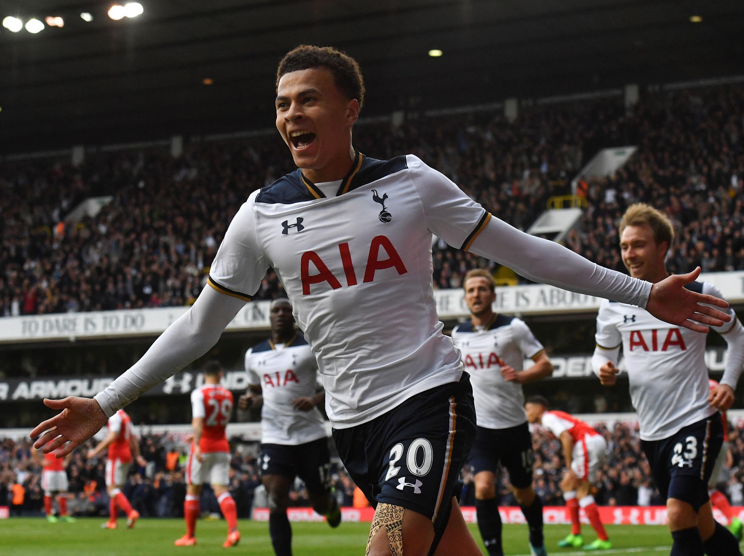 Alli's scuffed shot gave Spurs a second-half lead