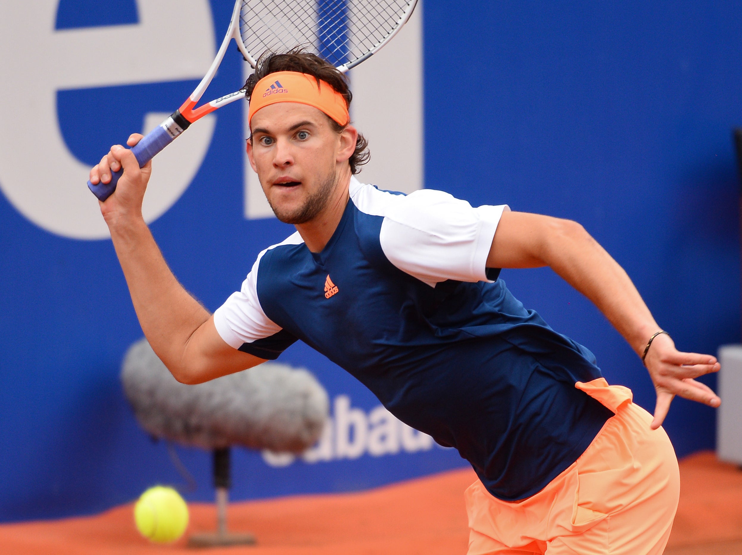 Thiem congratulated Nadal after his defeat