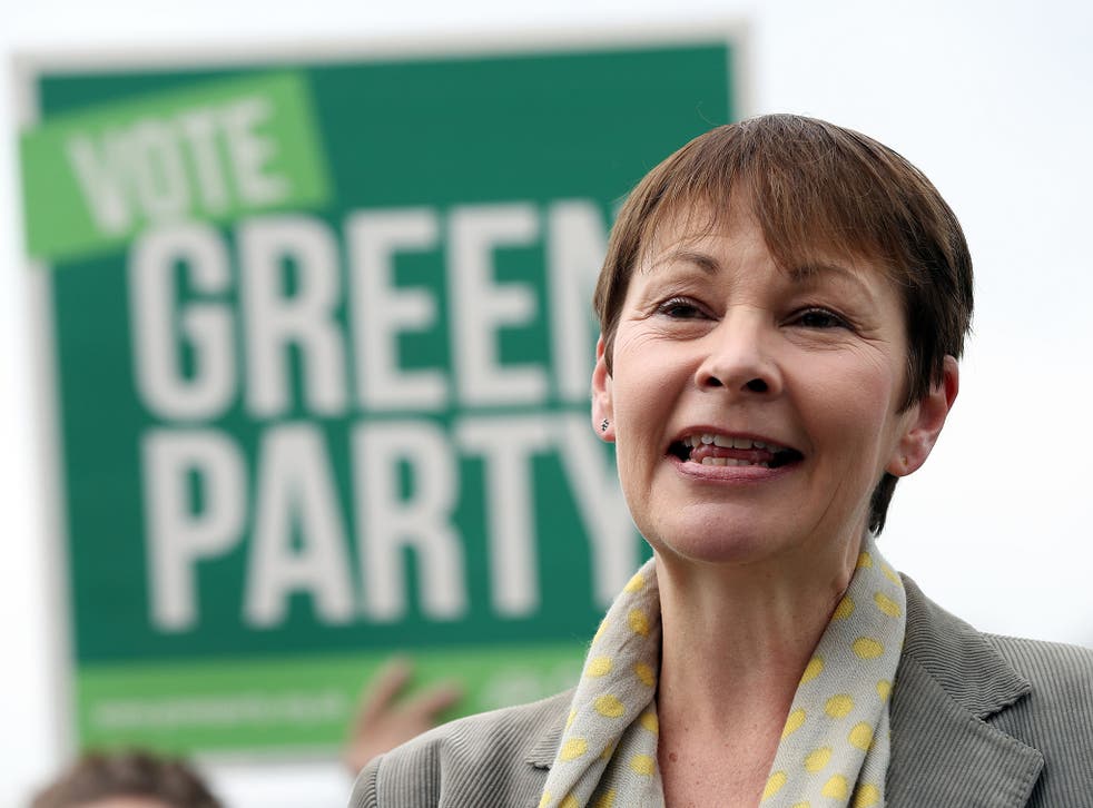 Caroline Lucas called for people who back 'progressive and positive politics' to unite