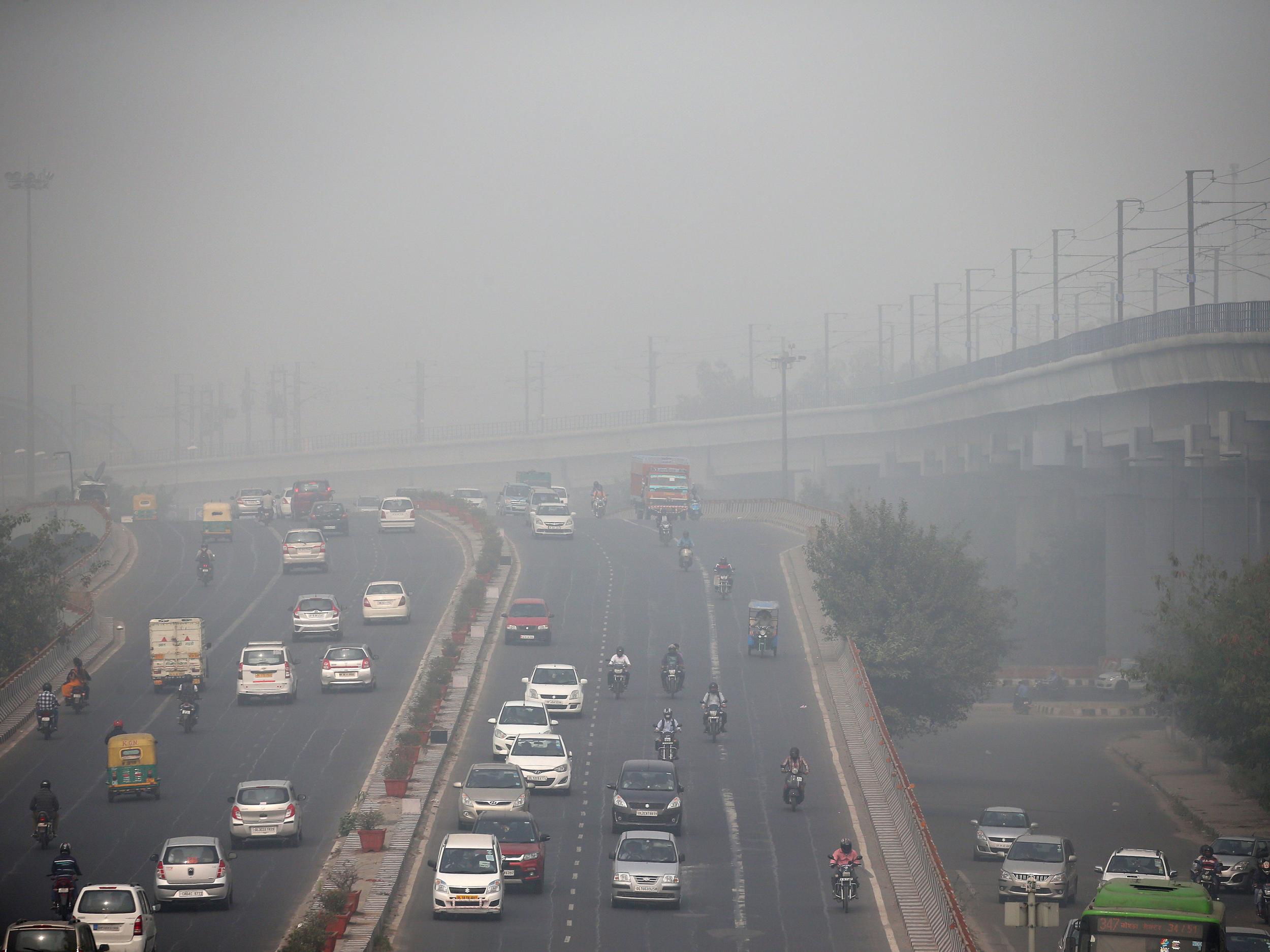 Delhi is India's most polluted city, according to Greenpeace, with concentrations of particulate matter 13 times the limit set by the World Health Organisation