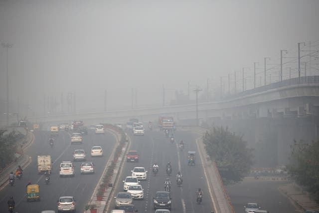 Delhi is India's most polluted city, according to Greenpeace, with concentrations of particulate matter 13 times the limit set by the World Health Organisation