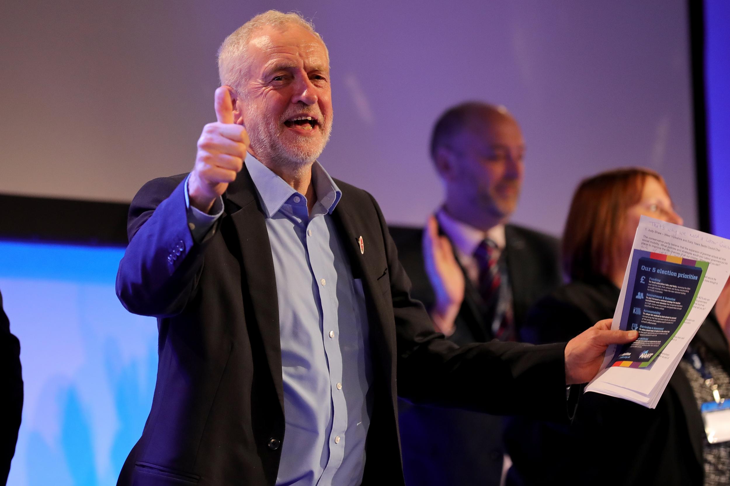 Labour leader Jeremy Corbyn is to make the police numbers pledge on Tuesday