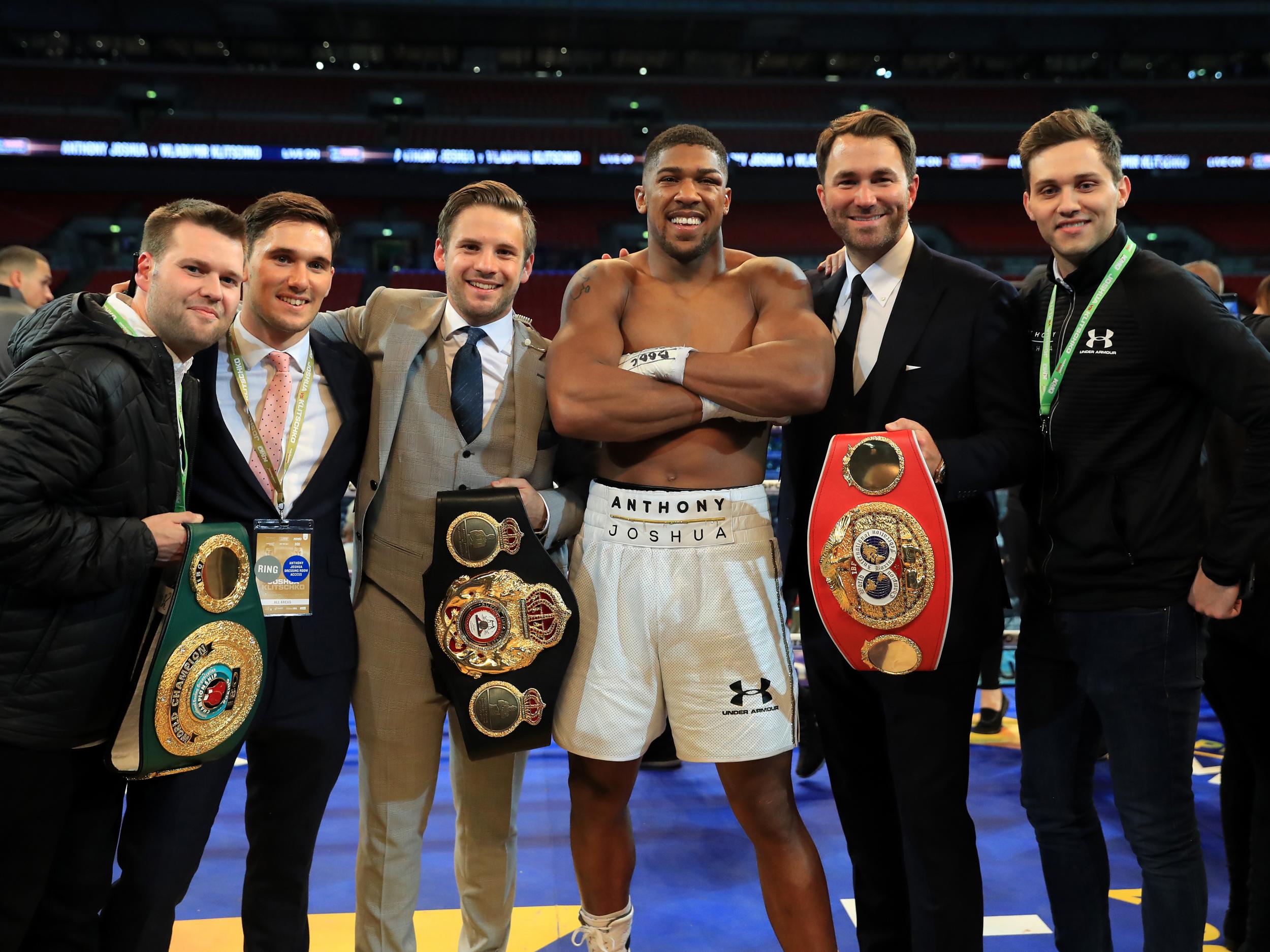 Joshua may have to make a mandatory defence of his IBF title