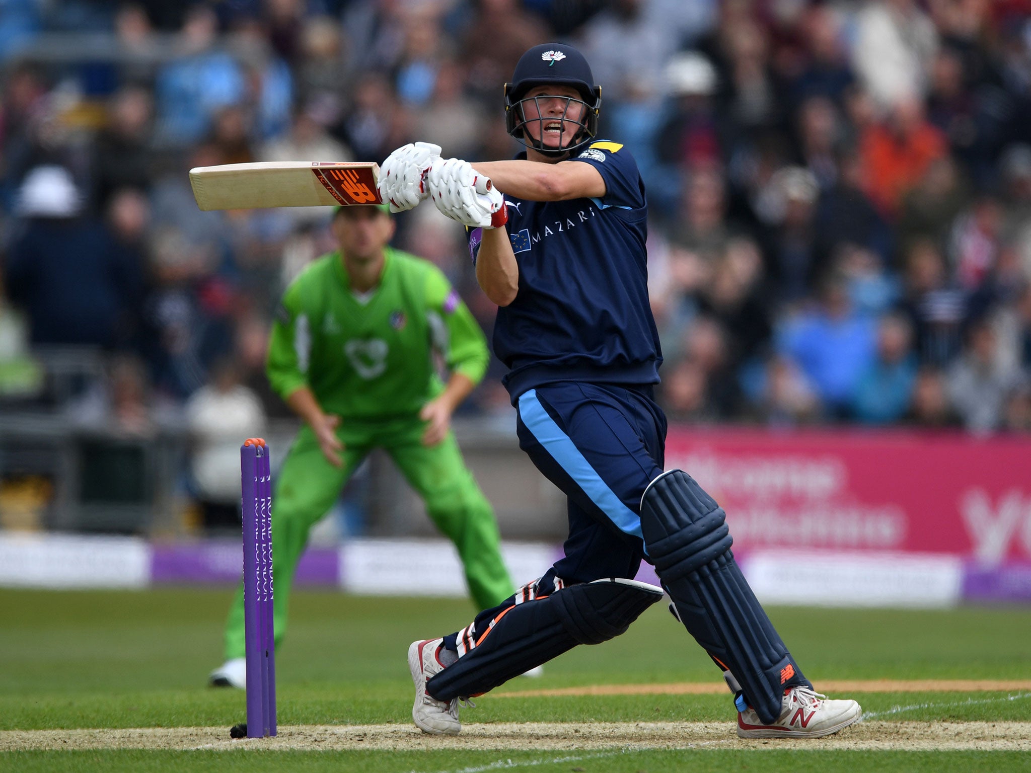 Ballance amassed 85 from 77 balls