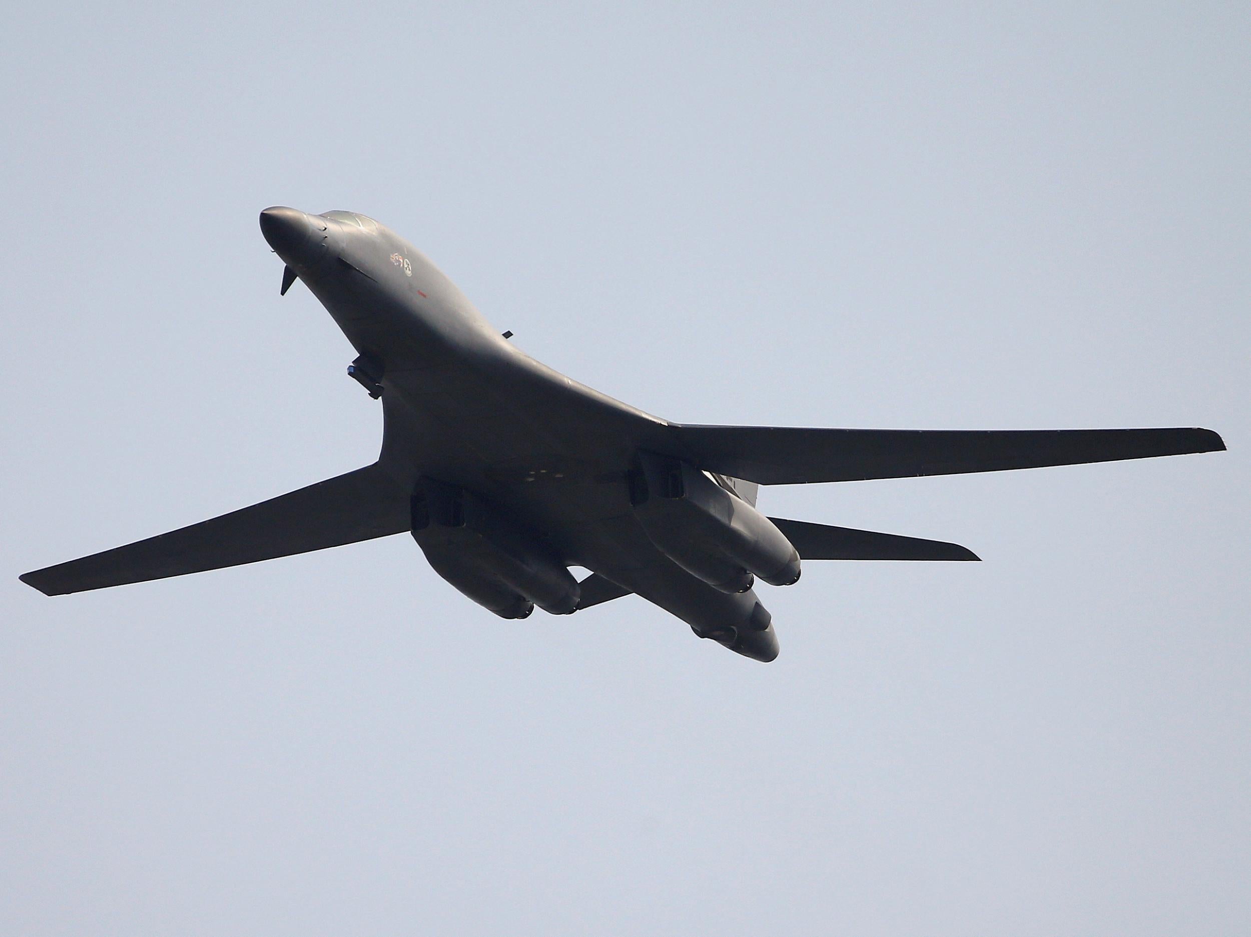 The US could use B-1B bombers against North Korea