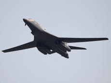 US Air Force carrying out joint drills over Korean peninsula