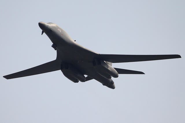The US could use B-1B bombers against North Korea