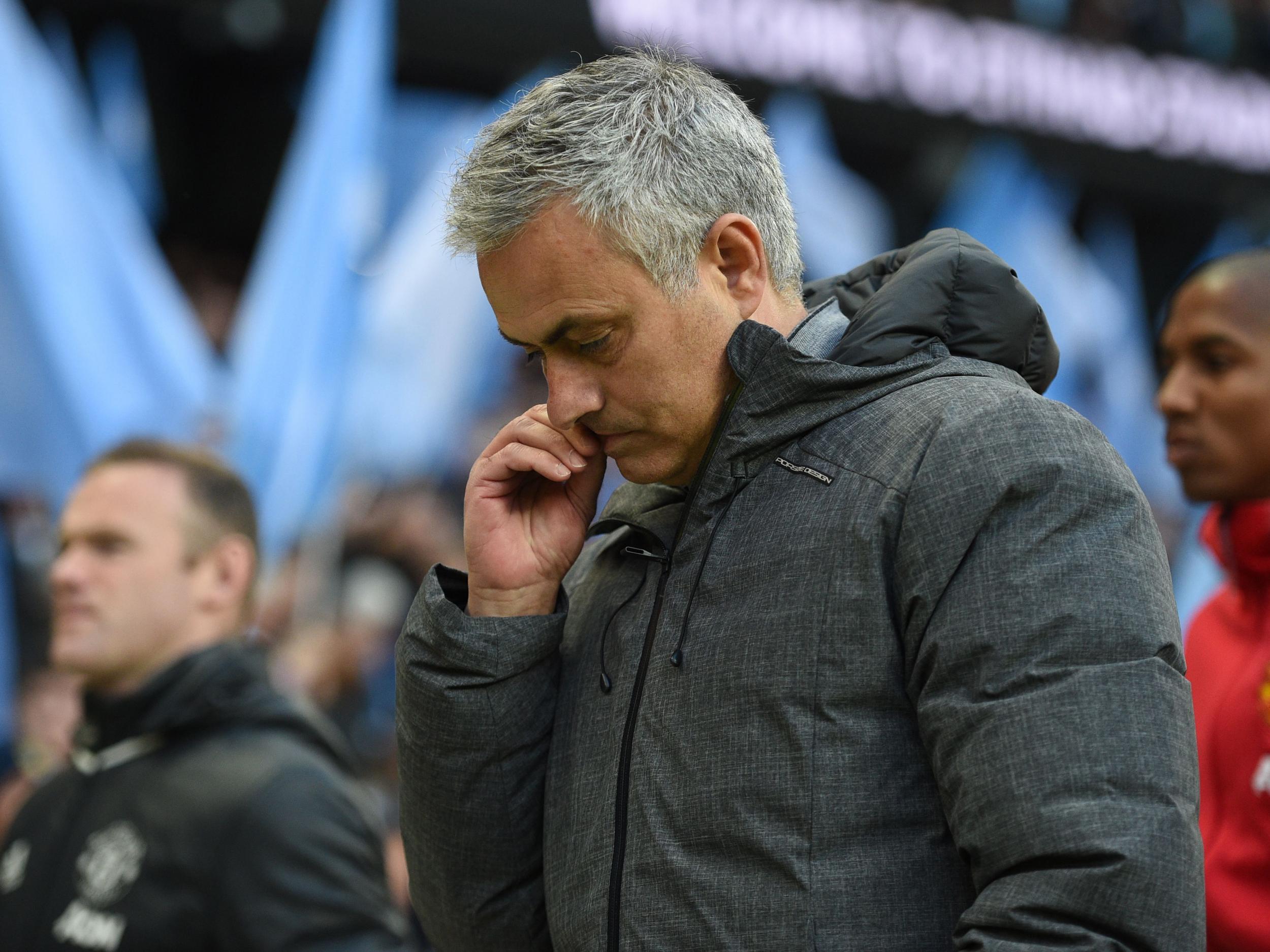 Mourinho described United's run of fixtures as 'inhuman'