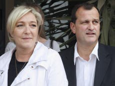 Who is Marine Le Pen's boyfriend who said he 'will not be First Lady'?