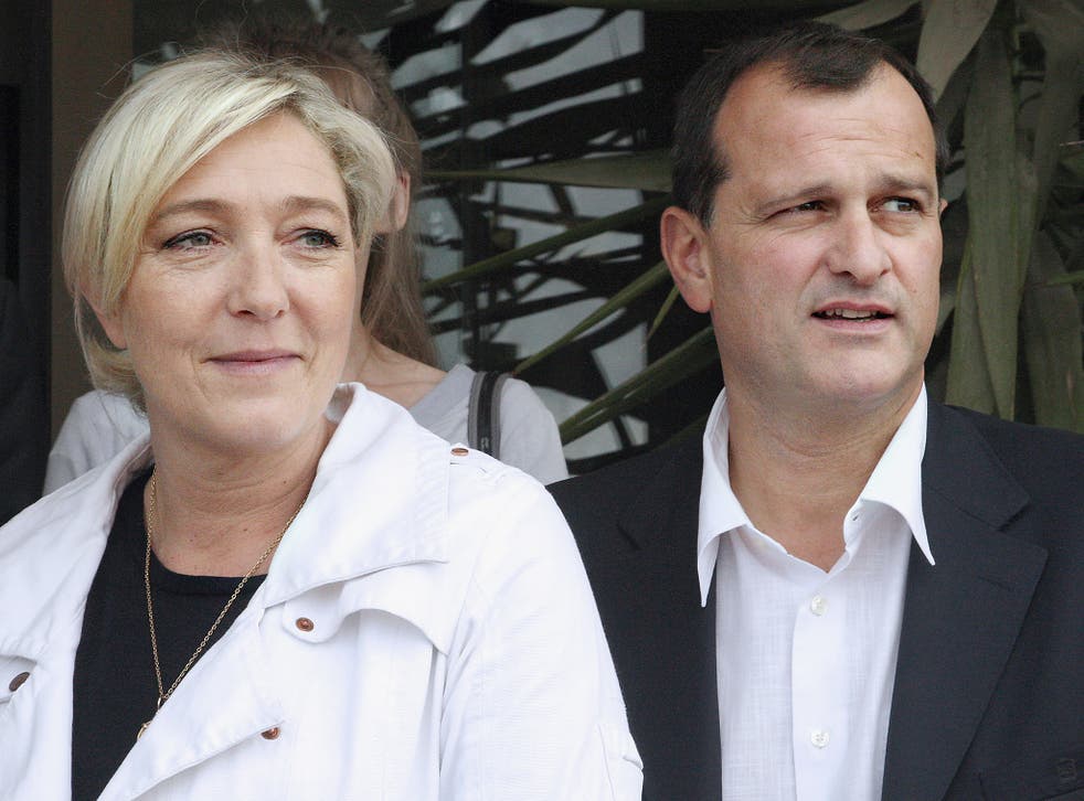 Marine Le Pen and Louis Aliot
