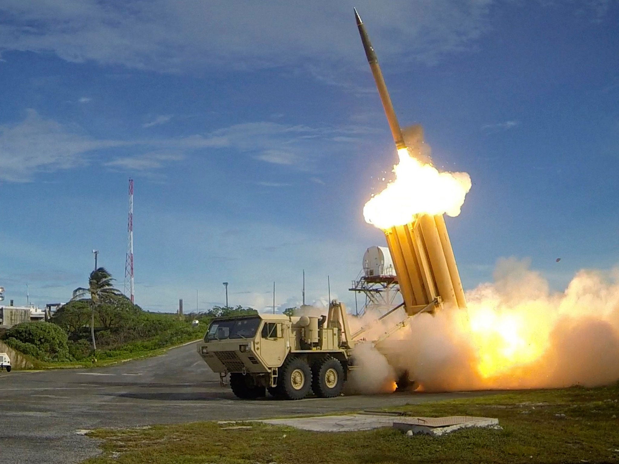 The company behind THAAD claims the system has had 100 per cent success intercepting missiles since testing began in 2005