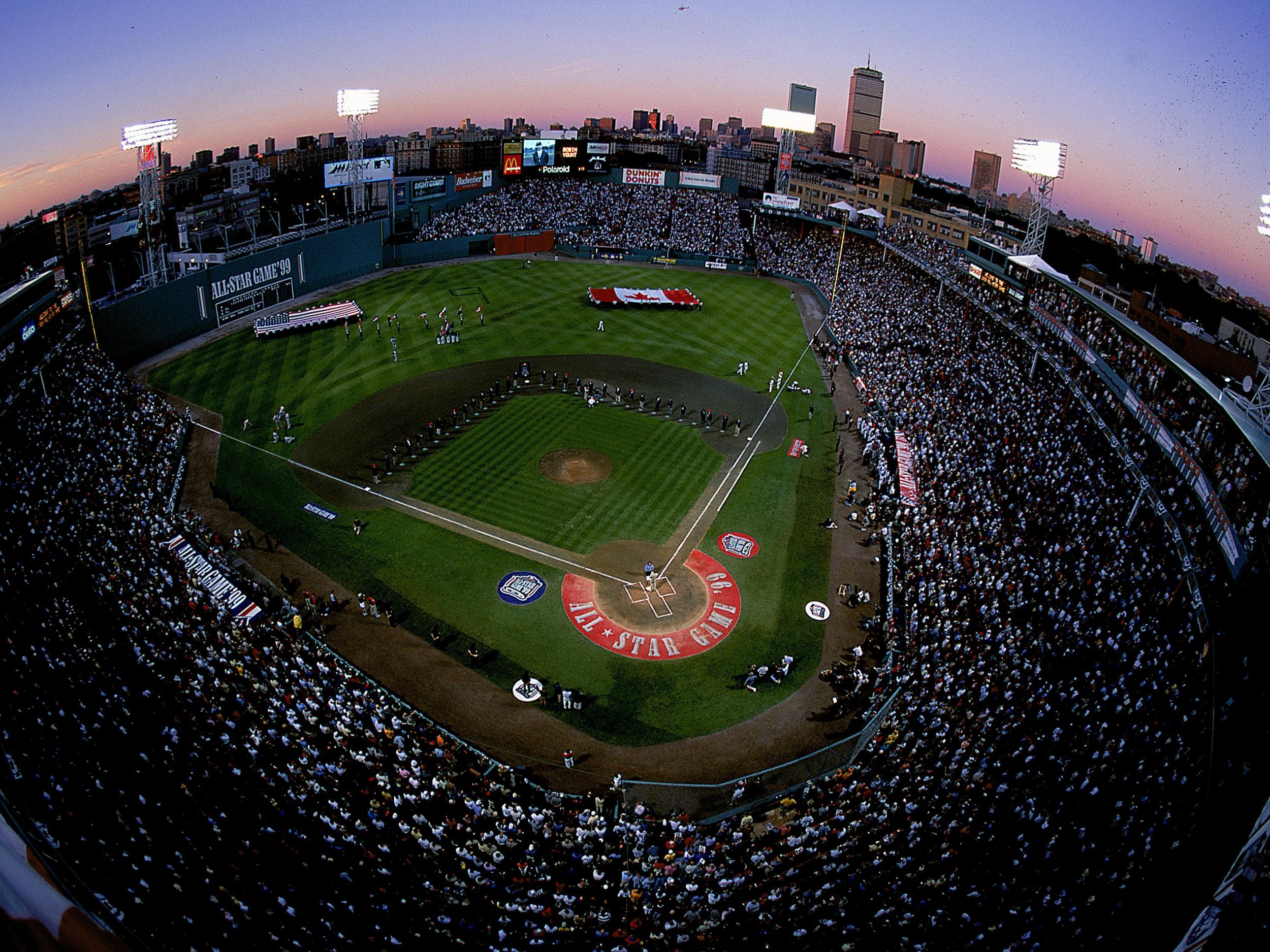 Fenway Park is the home ground of the Boston Red Sox