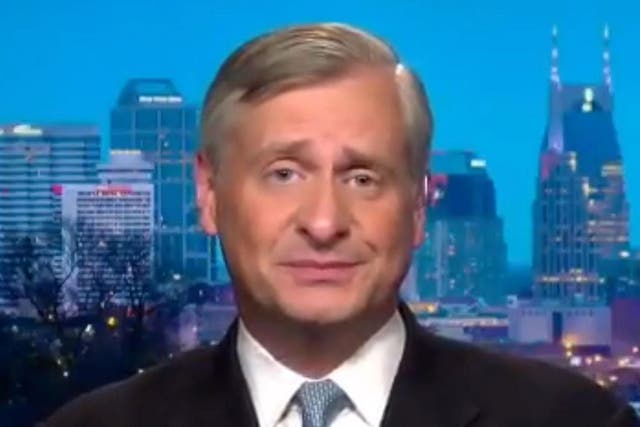 <p>Jon Meacham says President's comments are a projection of his 'fundamental and enveloping narcissism'&nbsp;</p>