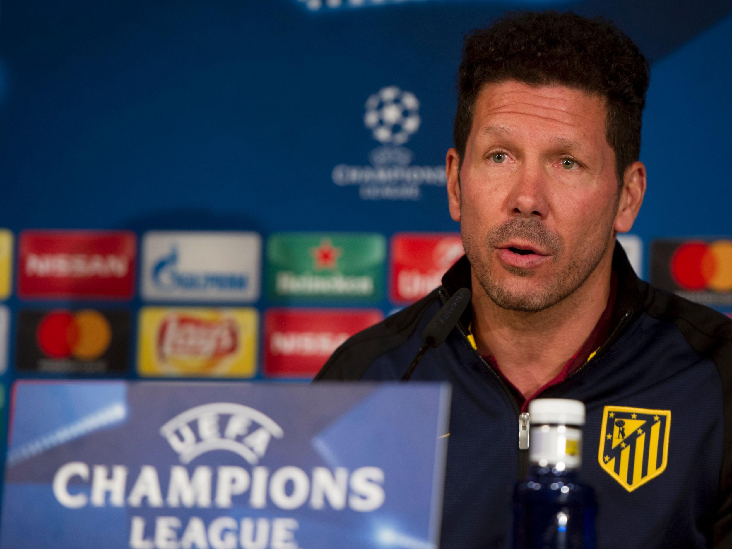 Simeone is not letting Atletico's defensive crisis dent his confidence