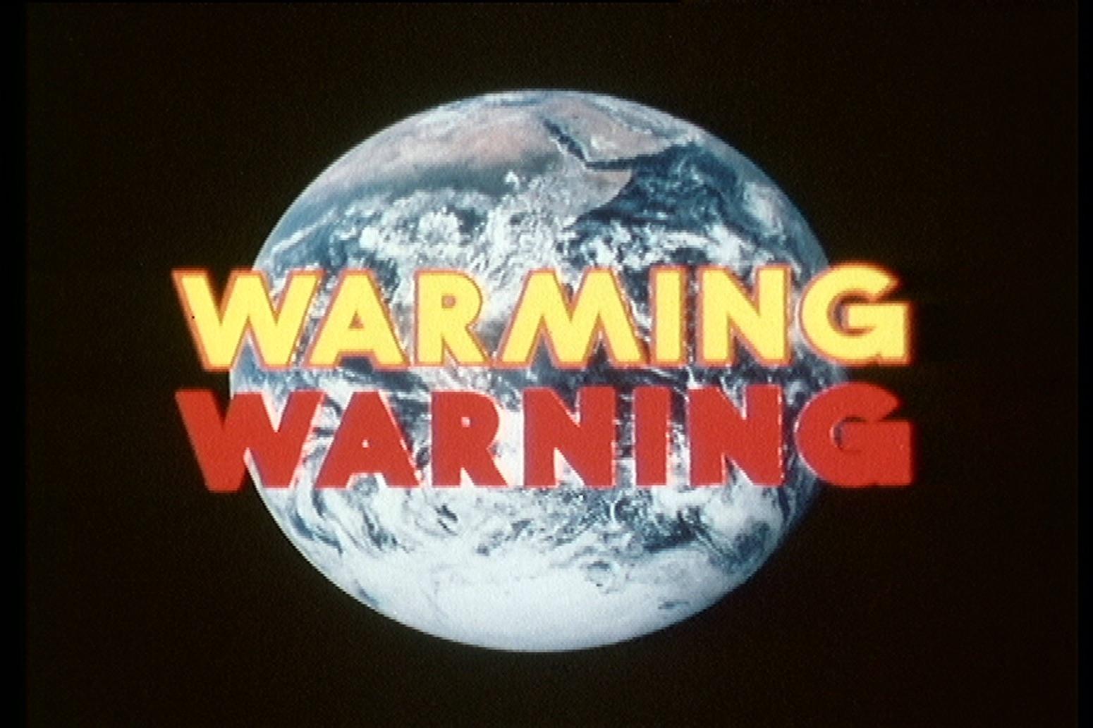 The opening titles of Warming Warning, a 1981 Thames Television documentary, that showed climate change was well understood long before it became a major political issue