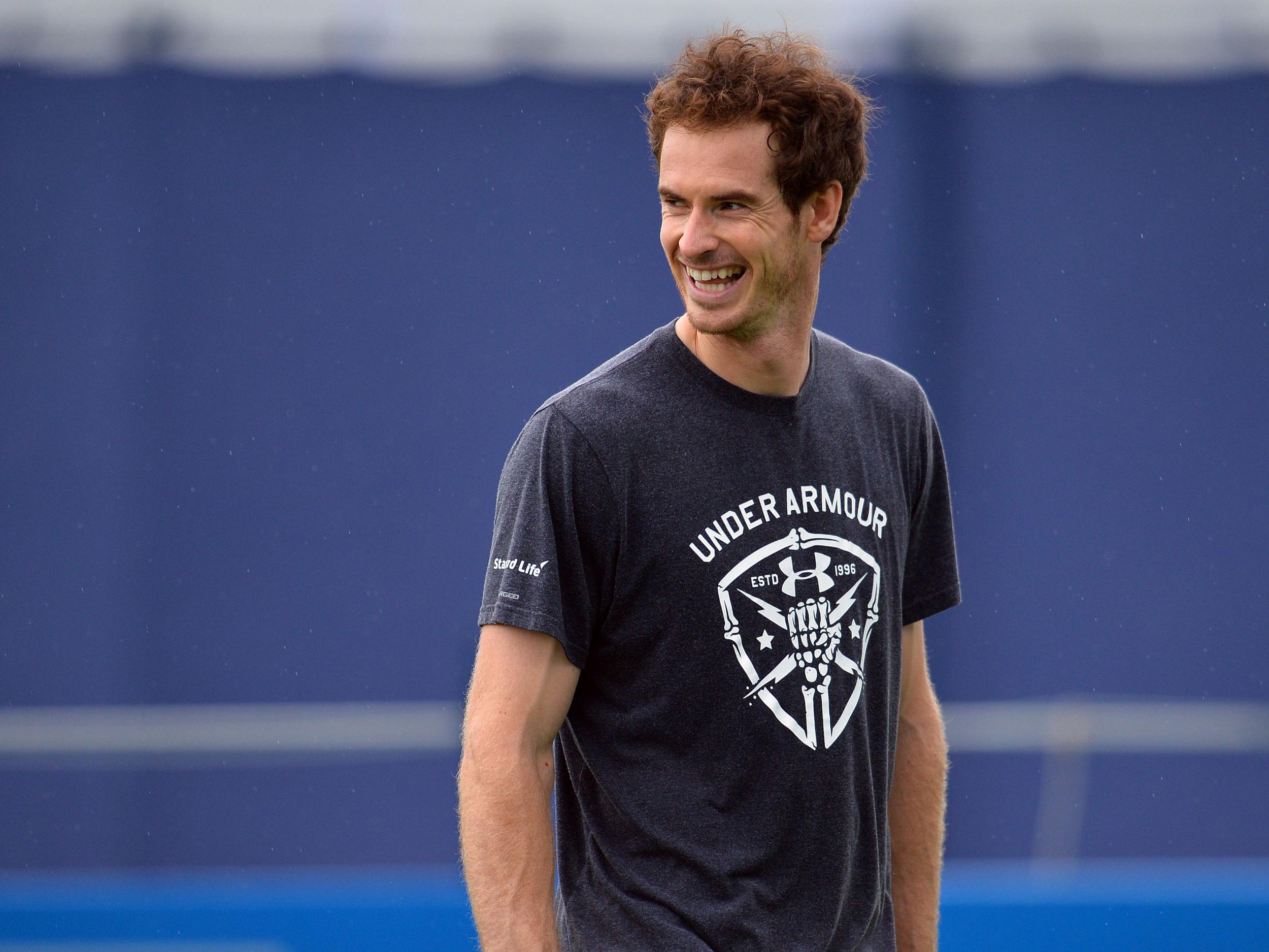 Murray was talking at a launch of this summer’s grass-court Aegon Championships