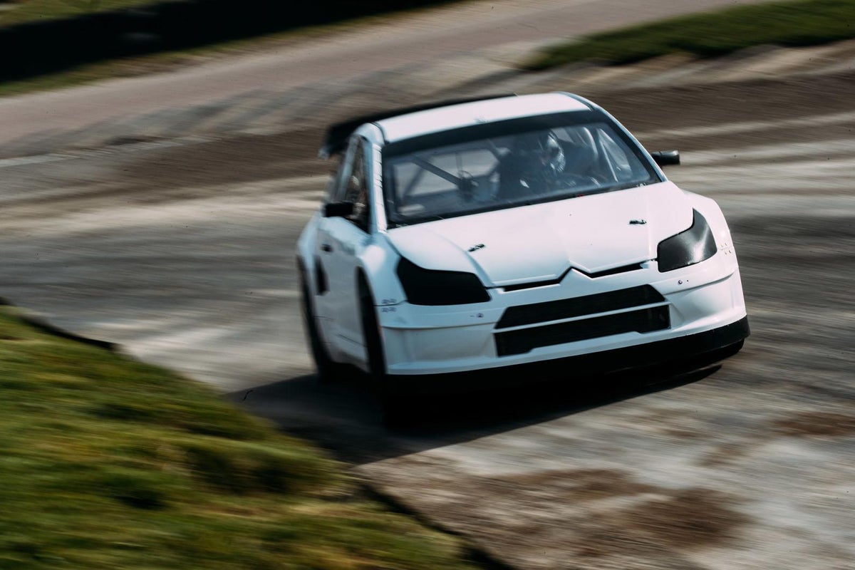 Watch: driving a 600bhp rallycross RX | The Independent | The Independent