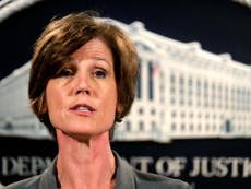 Yates to testify she warned White House about Flynn's Russia links