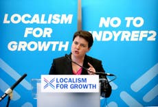Tory gains in Scottish local elections may call Davidson's bluff