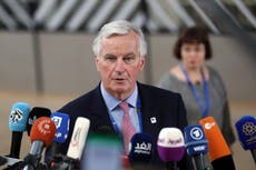 Barnier warns May that Brexit talks will be 'steep and rocky path'