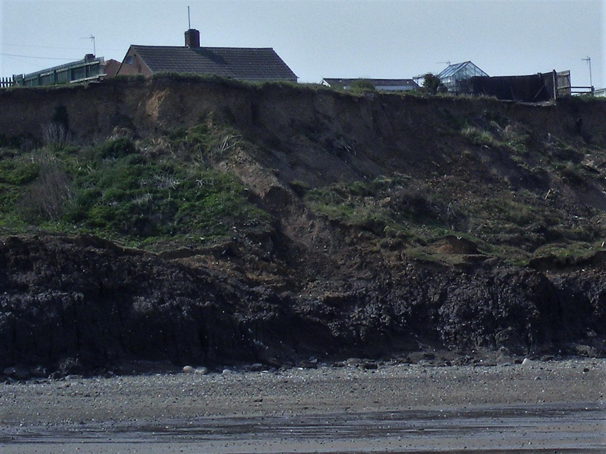 Will the sea take this now deserted plotland house, still gamely clinging on, before the council gets to it?