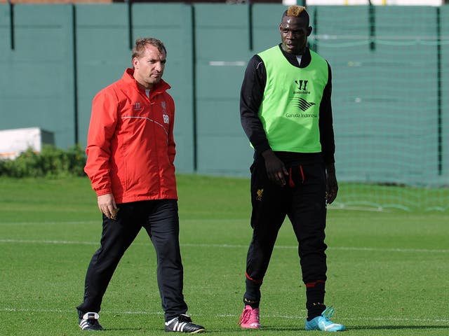 Rodgers only managed to get one goal out of Balotelli