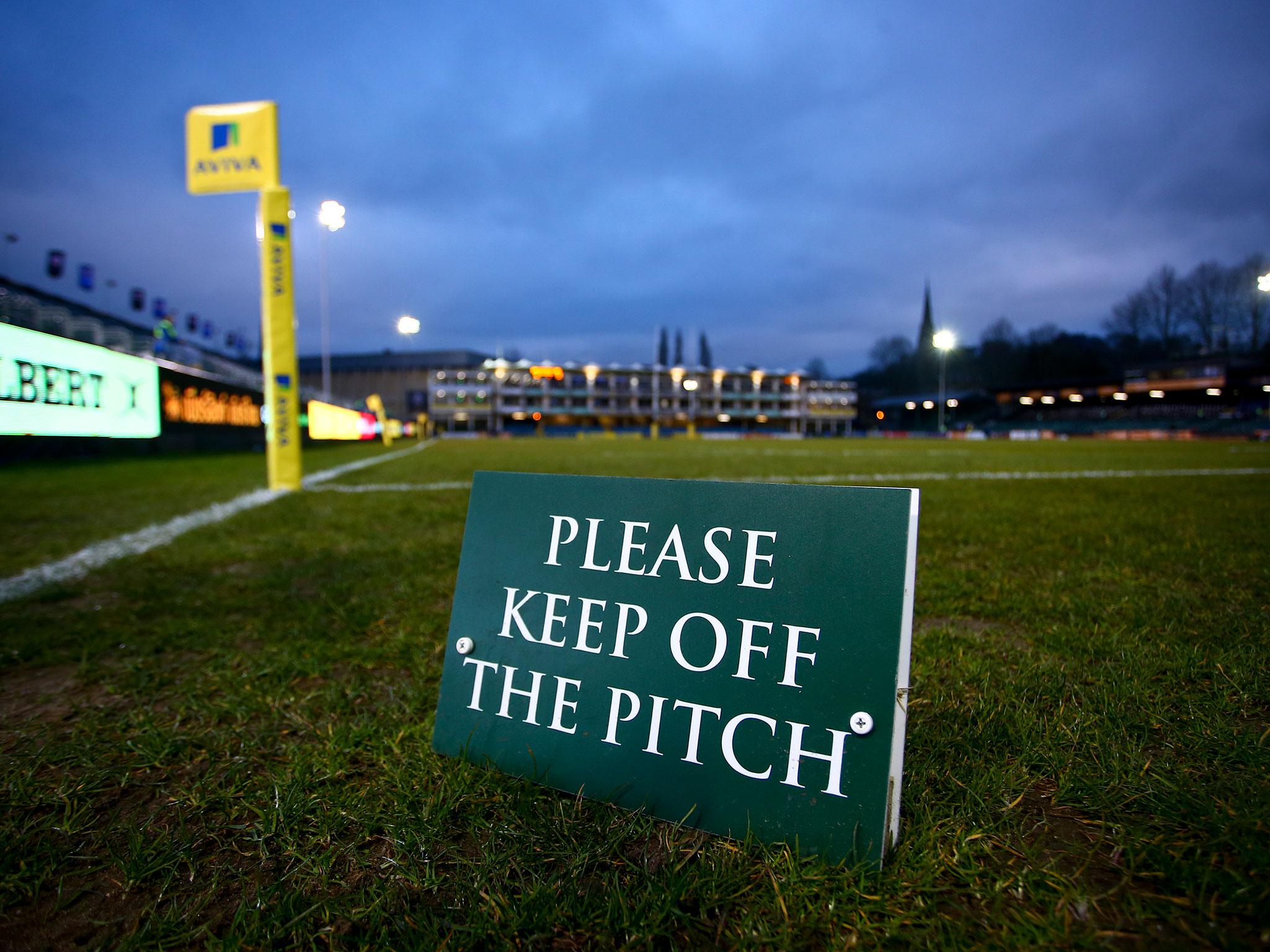 A small section of Bath players are accused of running across the Recreation Ground naked