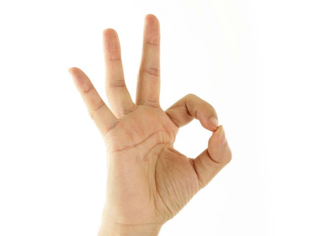 The internet has been busy with talk about what the hand sign means