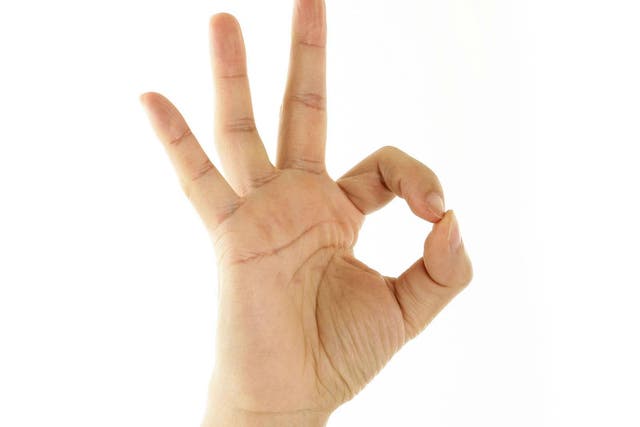 The internet has been busy with talk about what the hand sign means