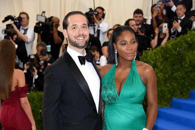 Ohanian and Williams posed for a photo at the annual gala which is held at the Metropolitan Museum of Art